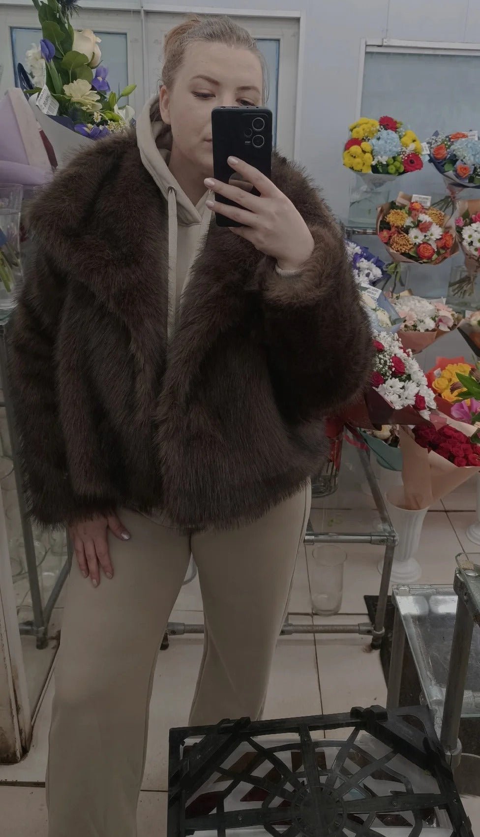 Veste Mandy en similicuir