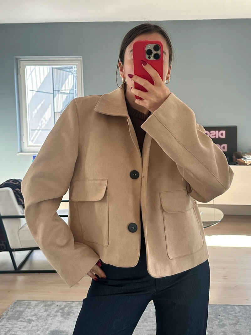 Veste en suédine Marissa
