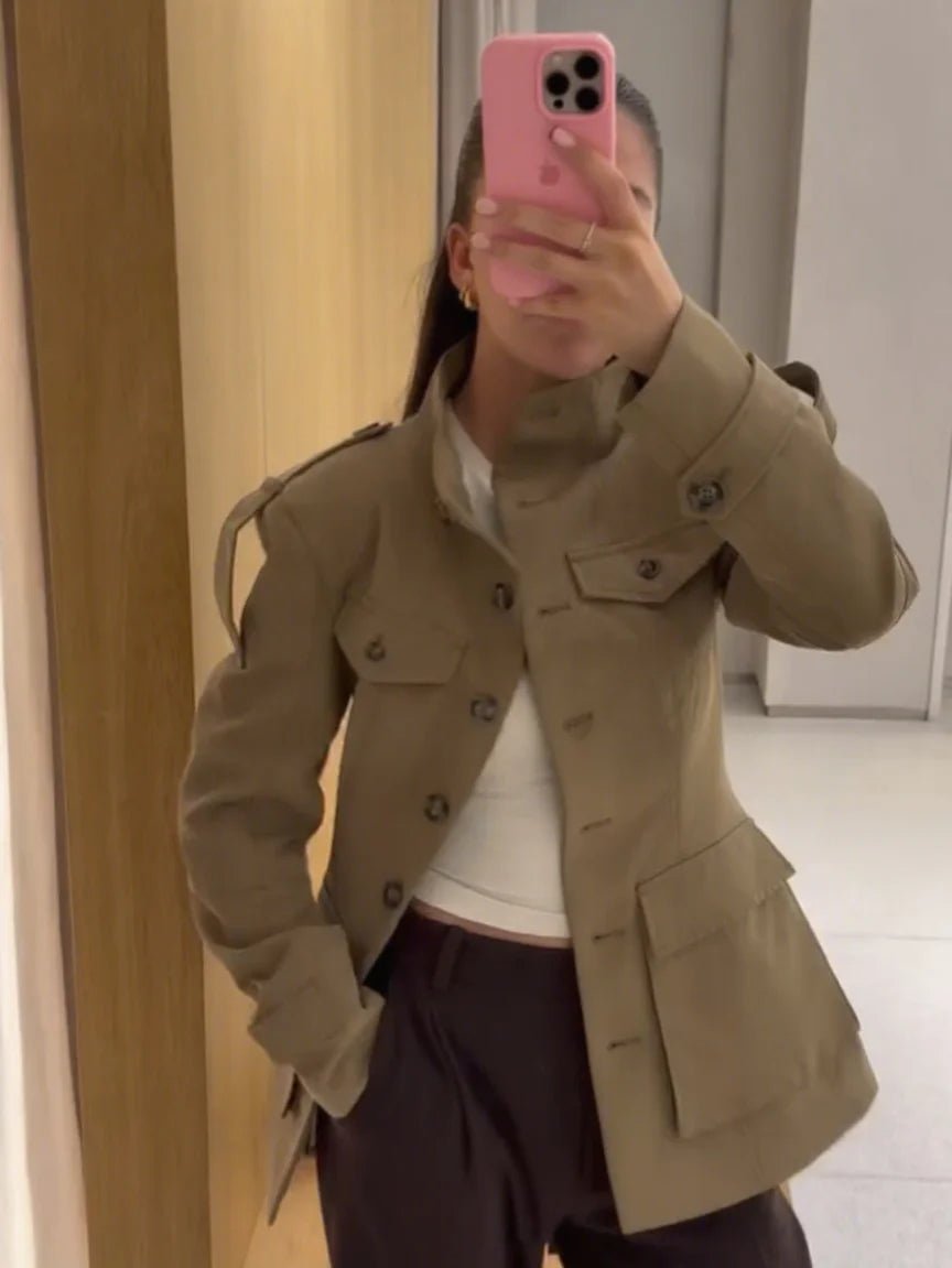 Trench-coat cintré Melinda