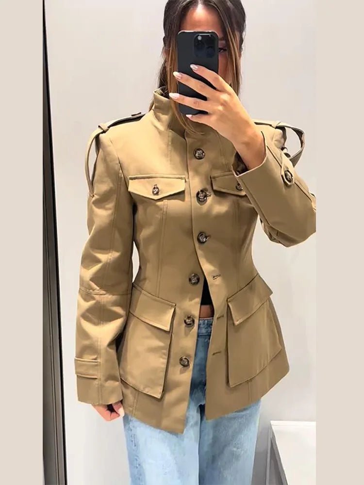 Trench-coat cintré Melinda