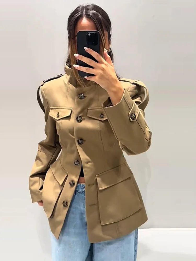 Trench-coat cintré Melinda