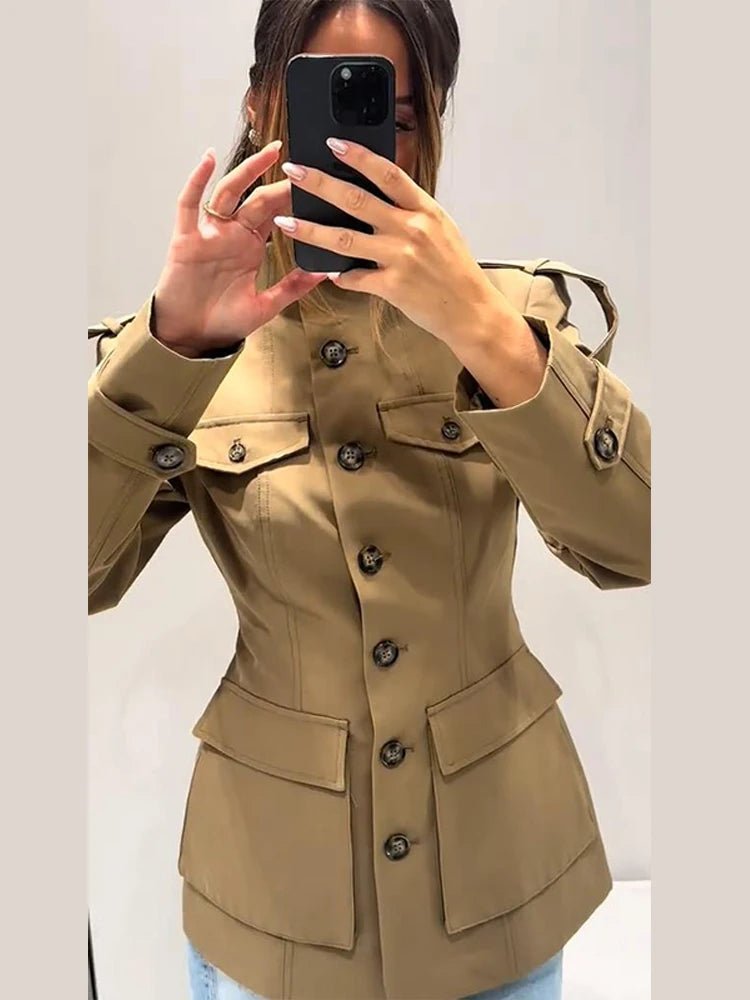 Trench-coat cintré Melinda
