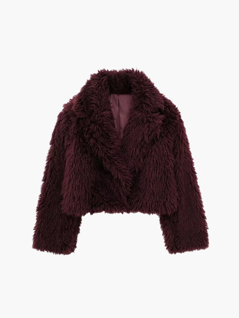 Veste en similicuir Mia