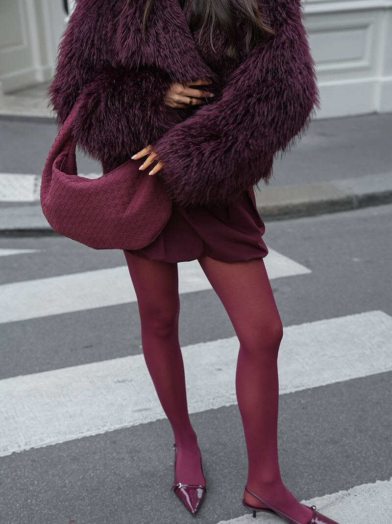 Veste en similicuir Mia