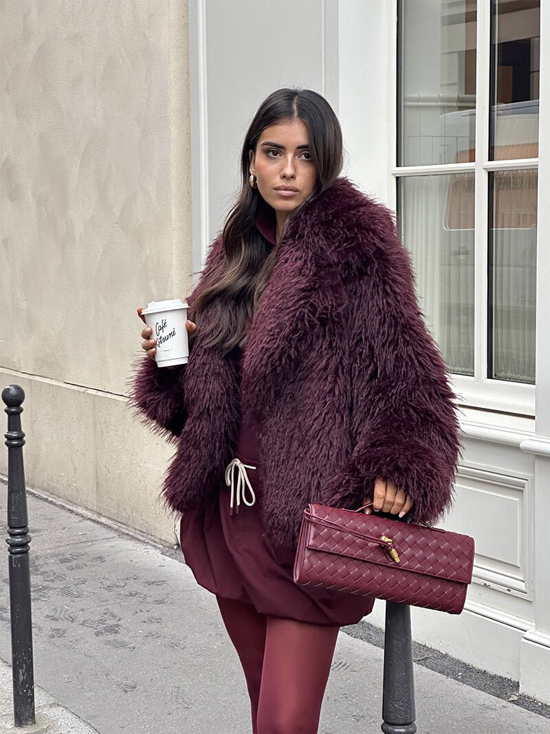 Veste en similicuir Mia