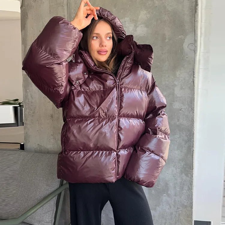 Nica Manteau matelassé à capuche