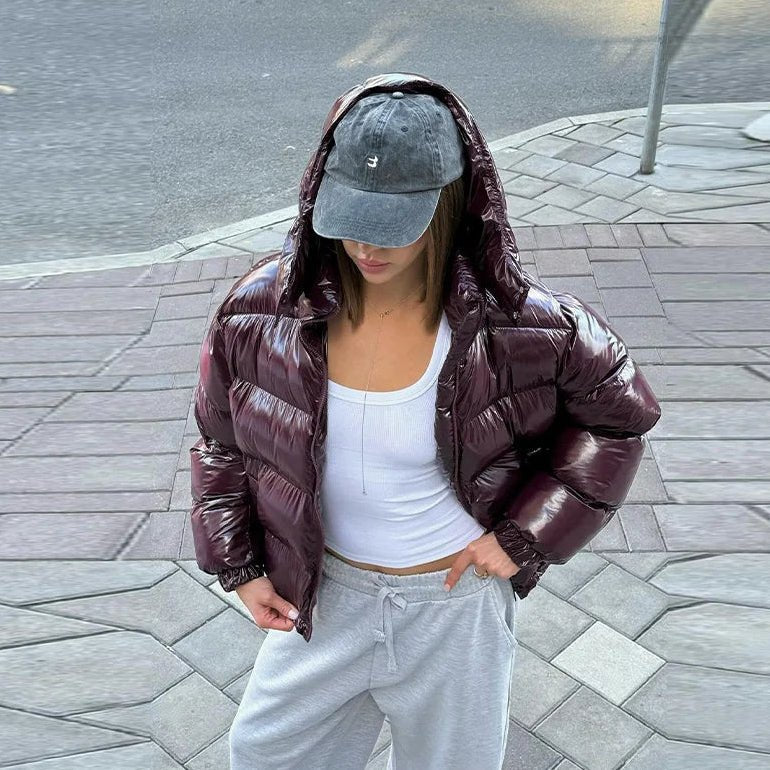 Nica Manteau matelassé à capuche