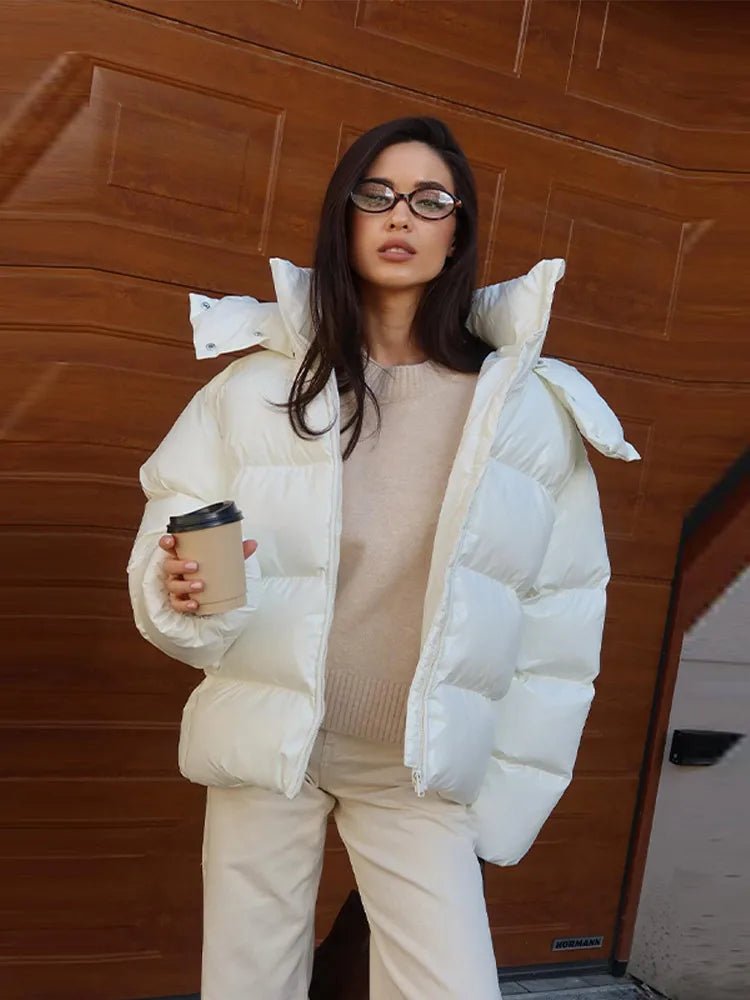 Nica Manteau matelassé à capuche