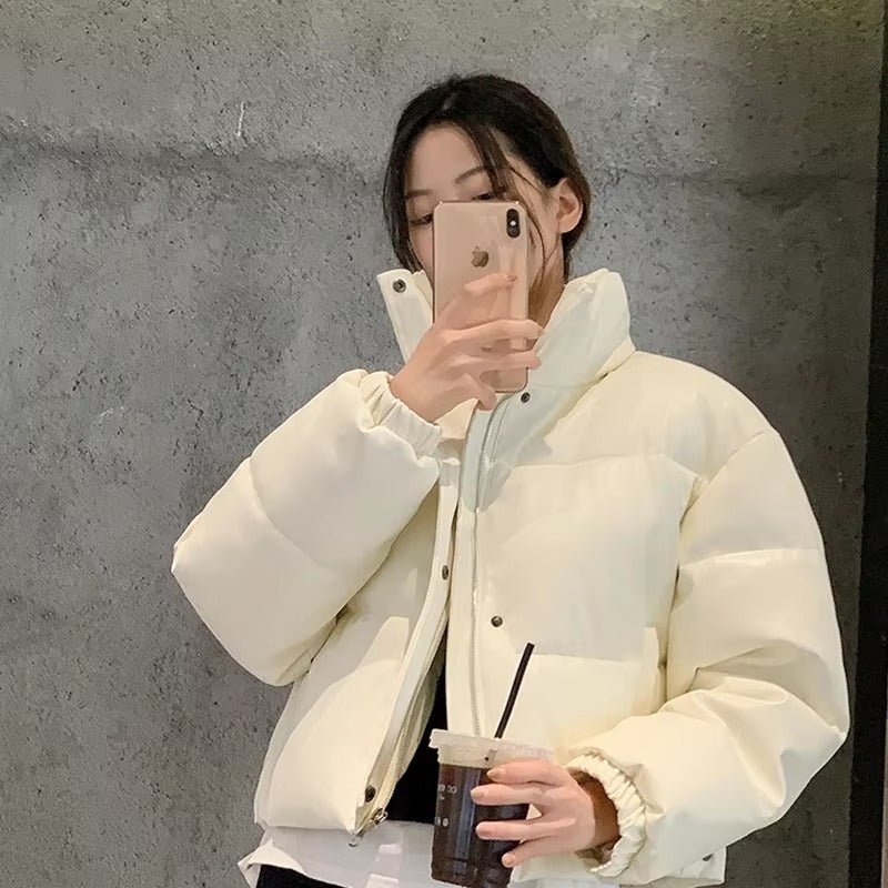 Veste matelassée en similicuir Samantha