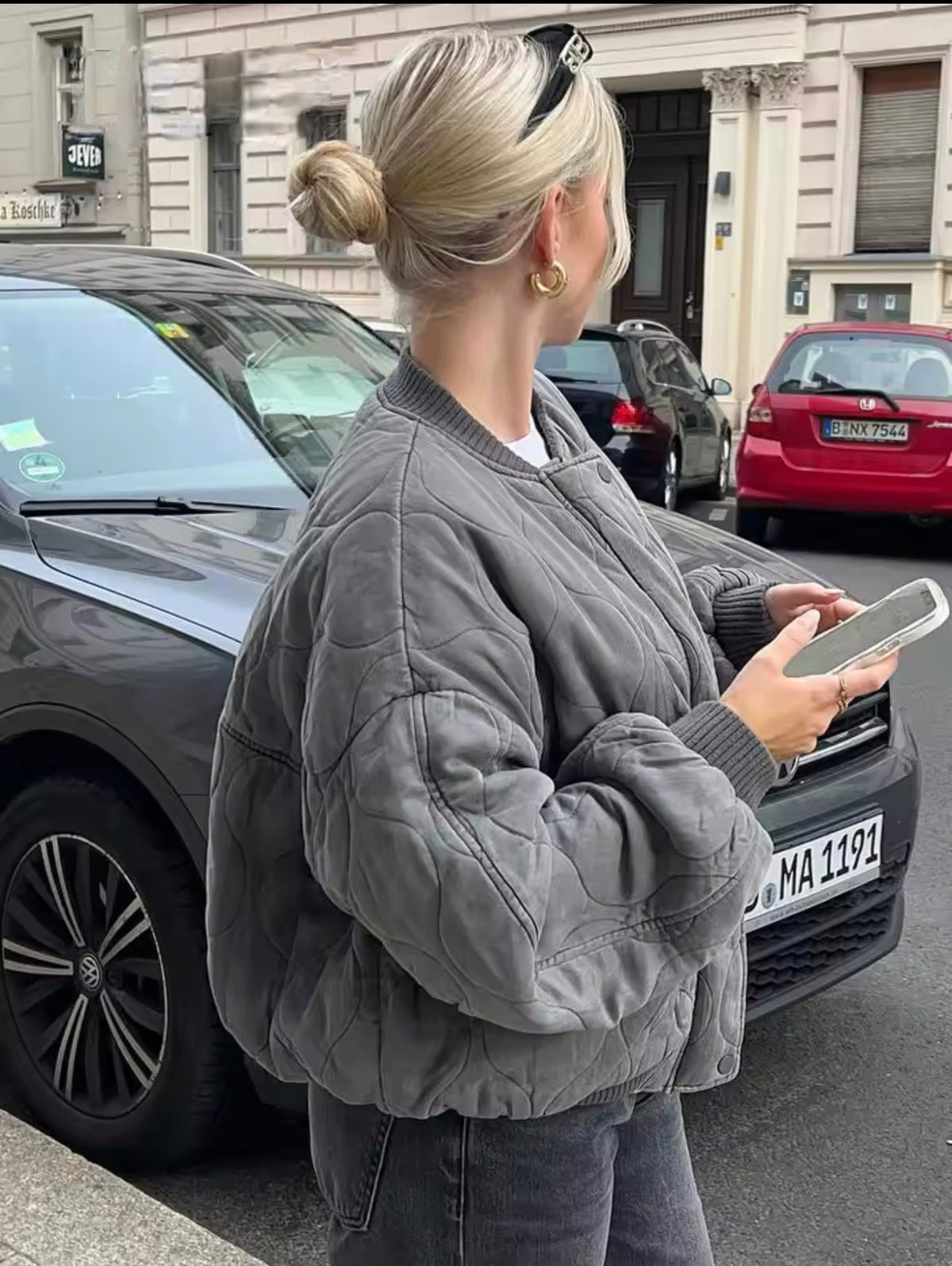 Aisima veste bomber matelassée SOERA