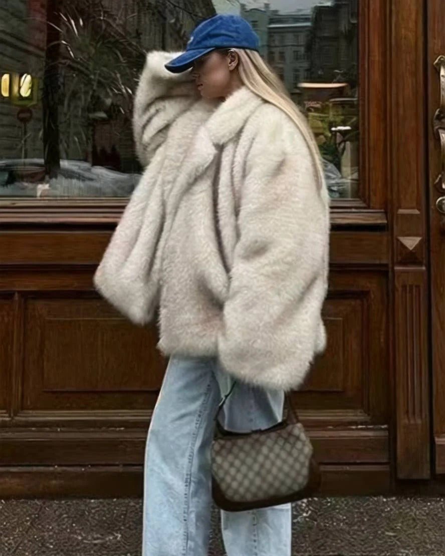 Manteau en fausse fourrure Tilda