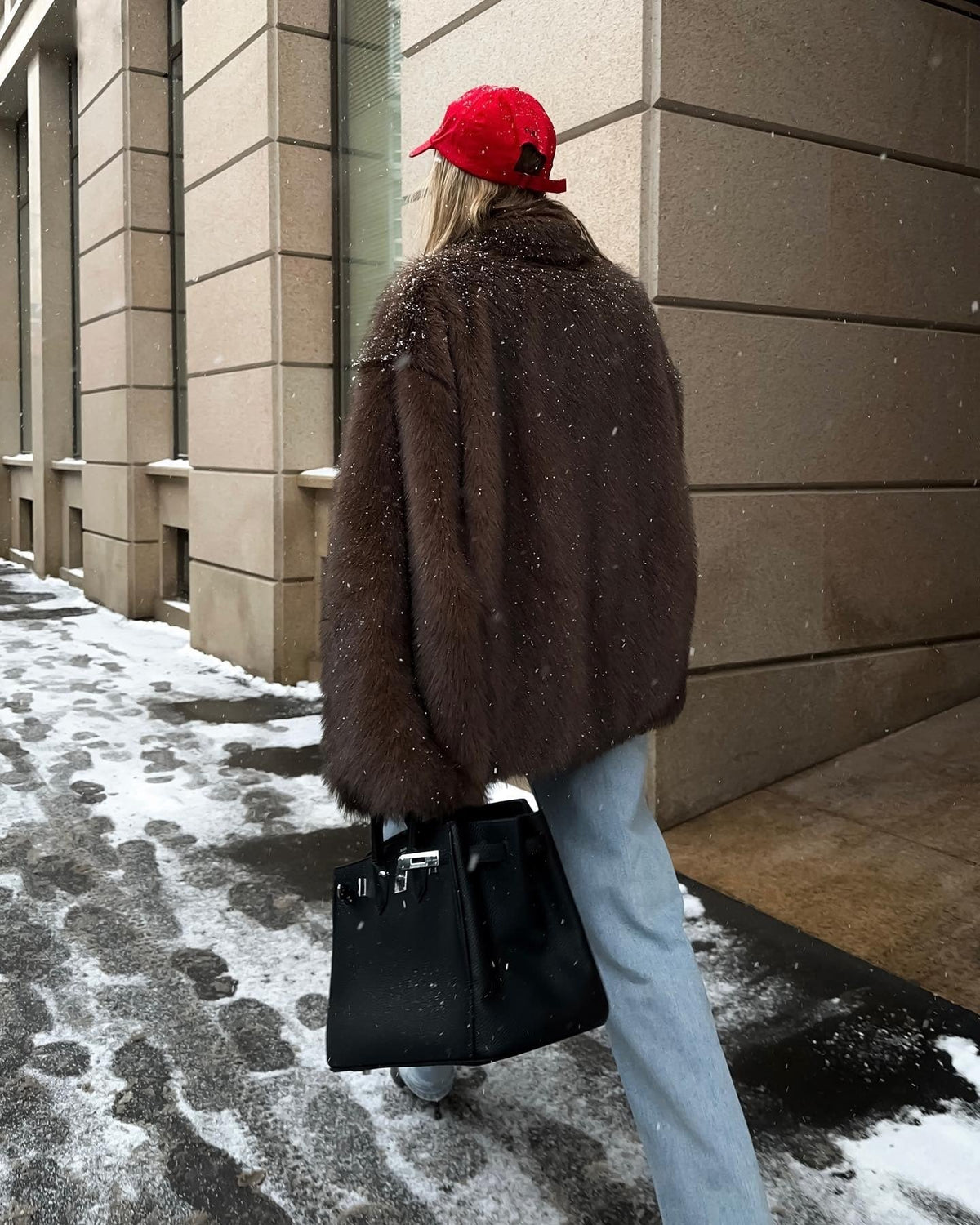 Manteau en fausse fourrure Tilda