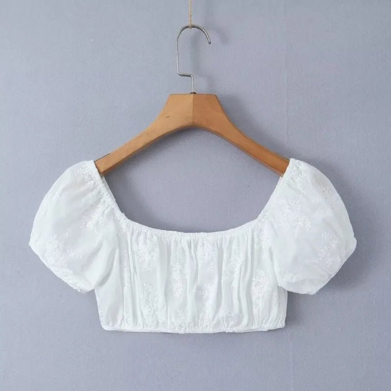 Ensemble Margot bohème, crop top et jupe maxi