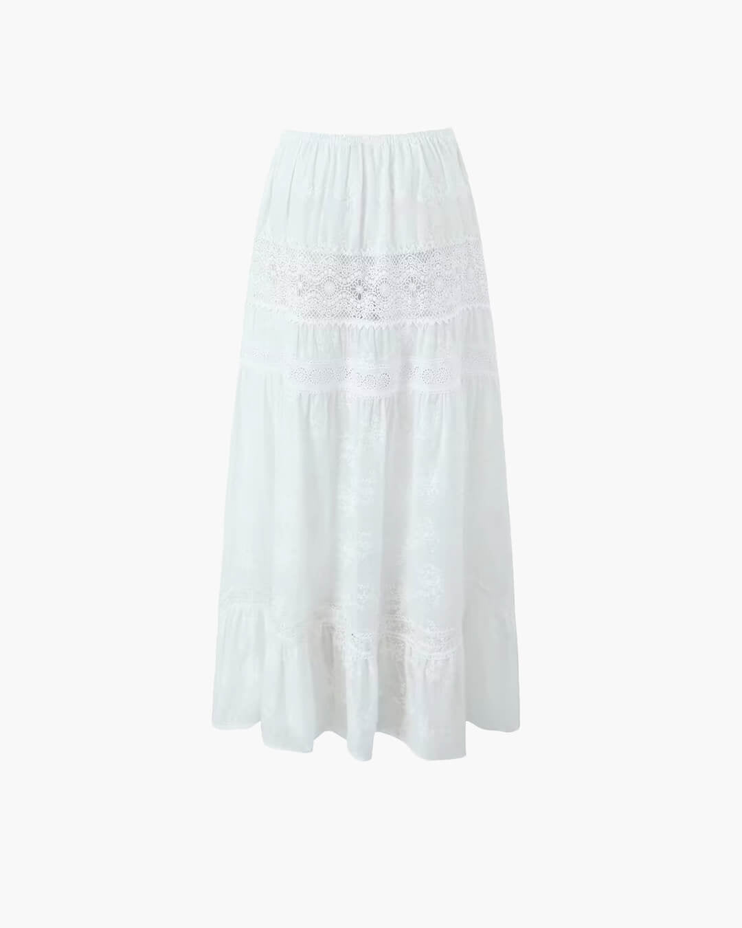 Ensemble Margot bohème, crop top et jupe maxi