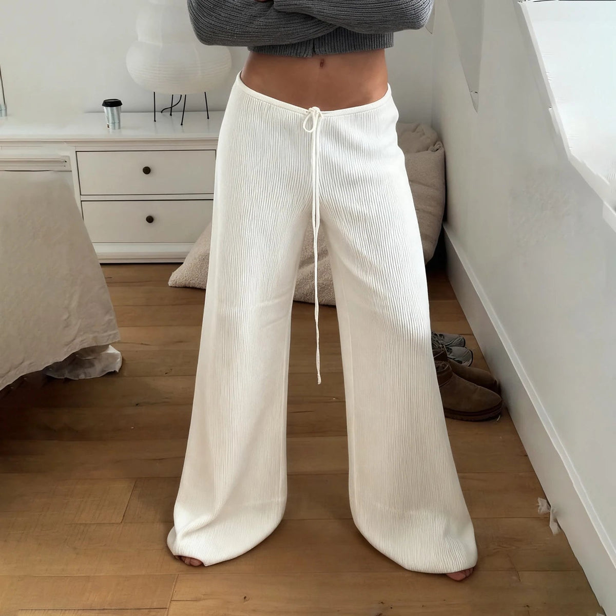 Pantalon Lorena en maille pour rester à la maison