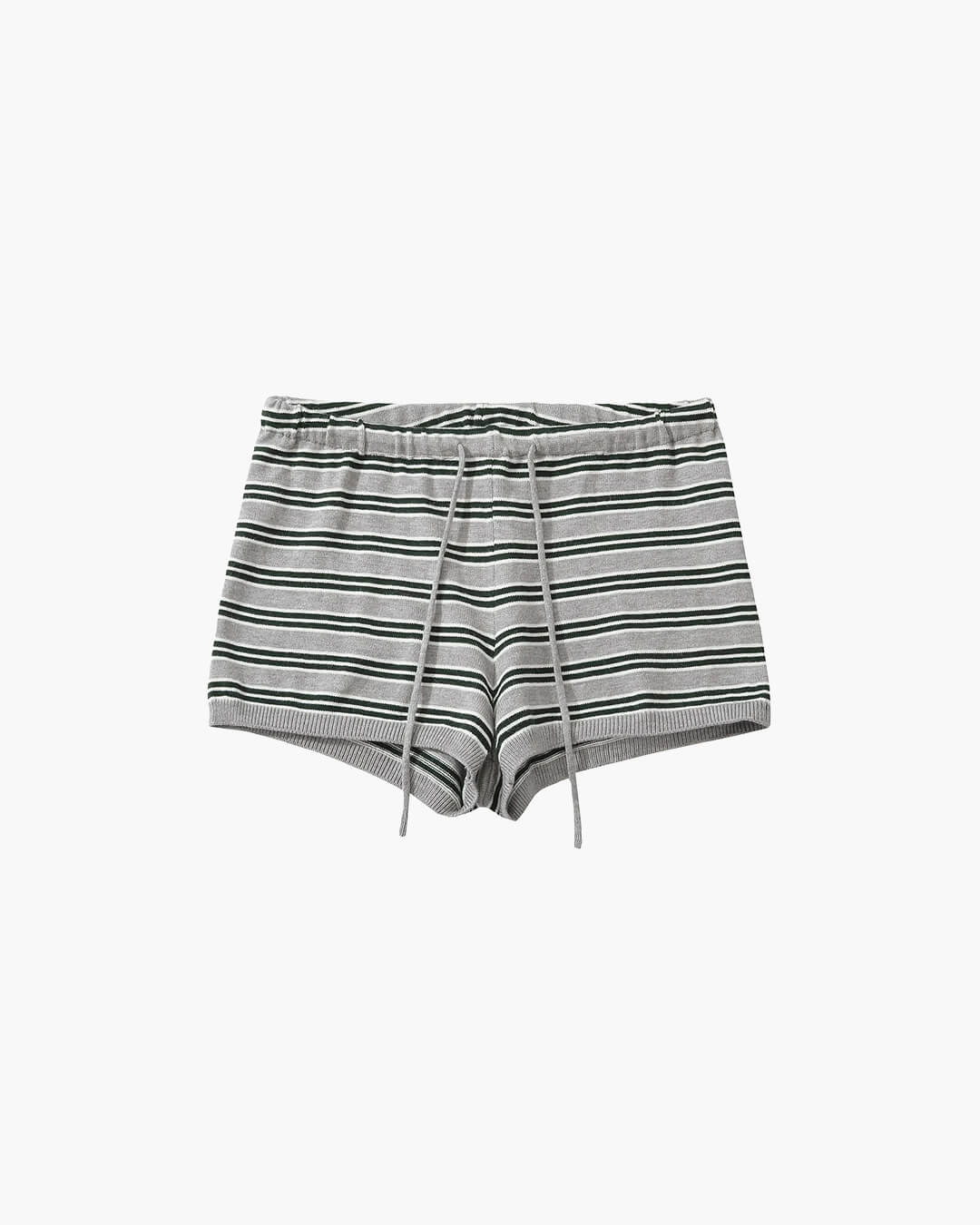 Ensemble Nicole avec cardigan rayé et short