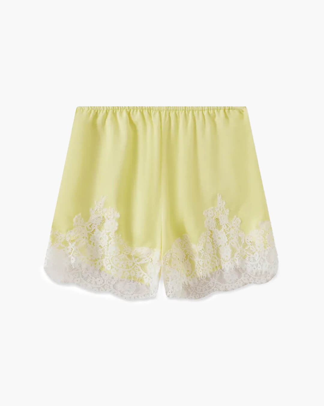 Short en satin avec dentelle Shaina