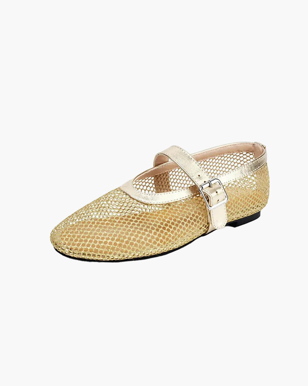 Bianca Ballerines à boucle et en résille