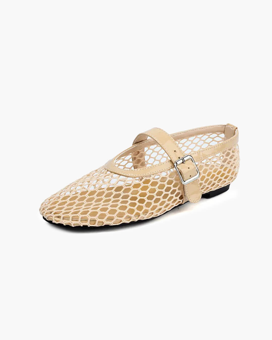 Bianca Ballerines à boucle et en résille
