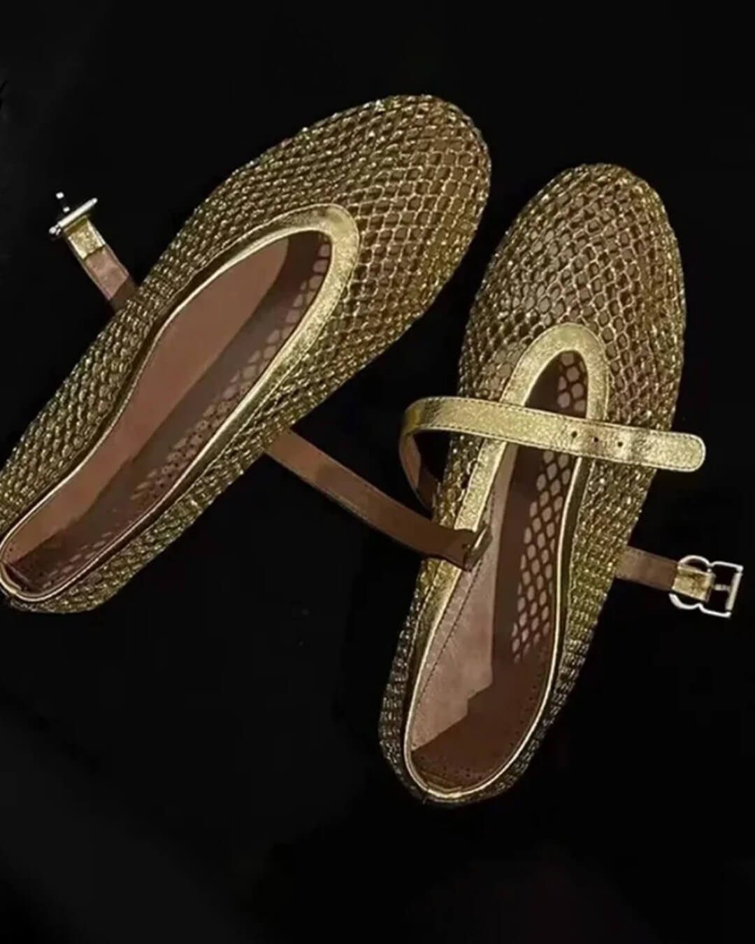 Ballerines en maille Elena
