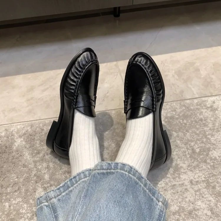Mocassins à enfiler Fiona en simili cuir