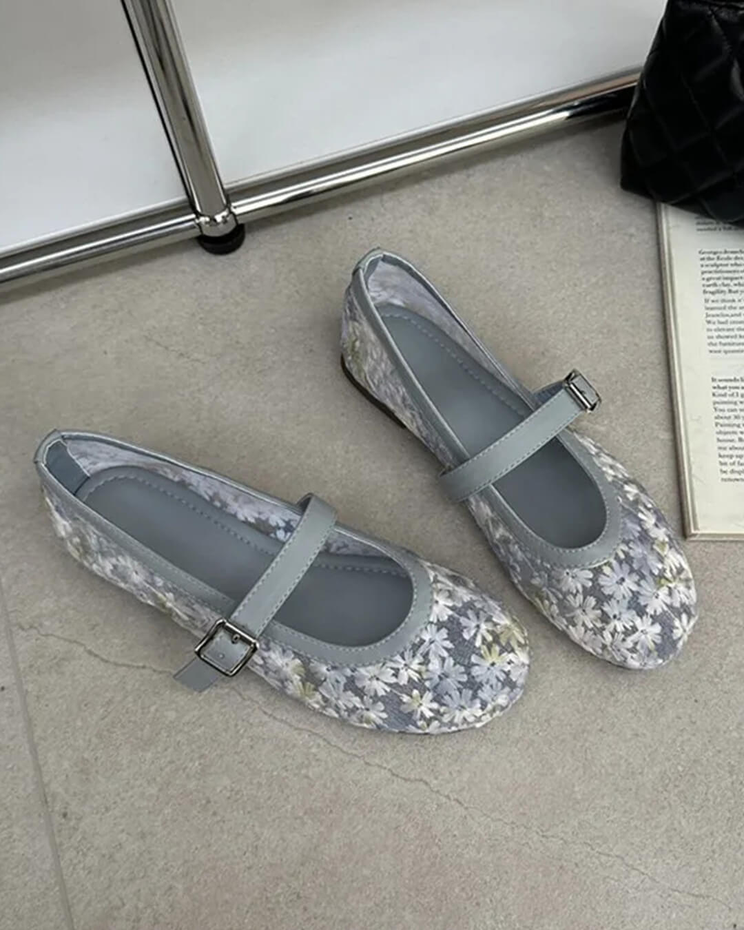 Ballerines Mary Jane en mesh Helen