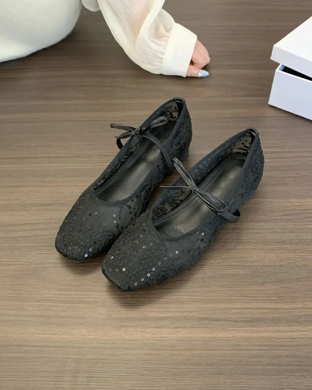 Ballerines en mesh Joan