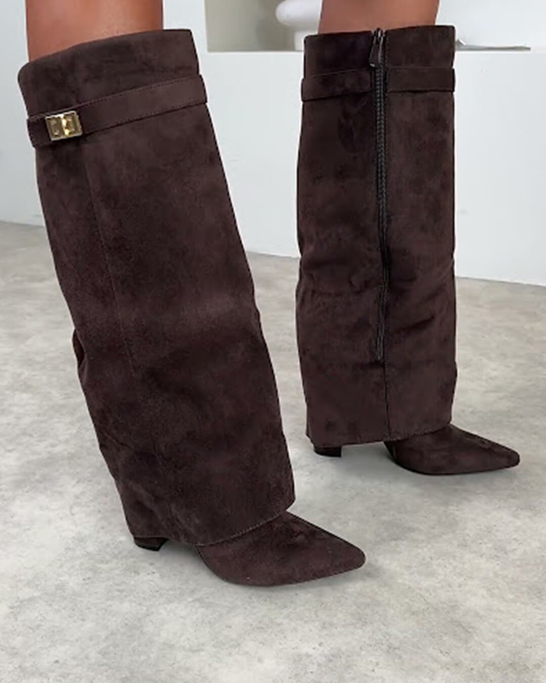 Bottes en daim Kyla