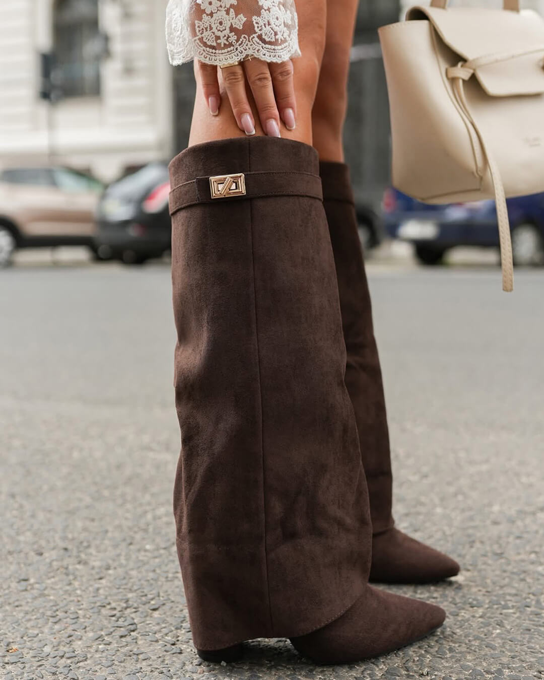 Bottes en daim Kyla