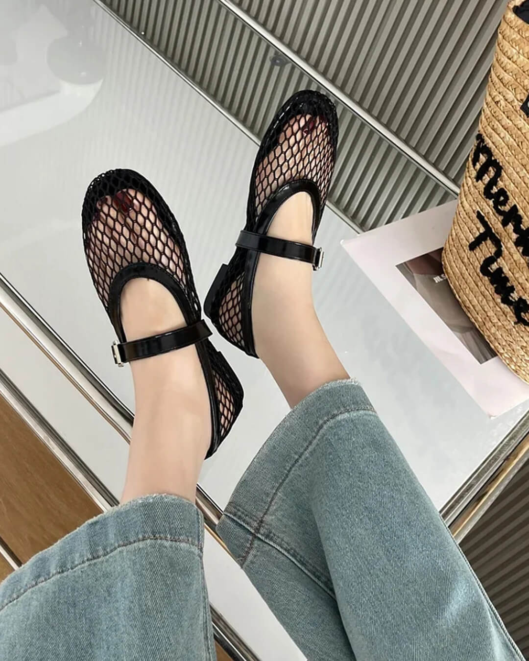 Ballerines Laurette à boucle