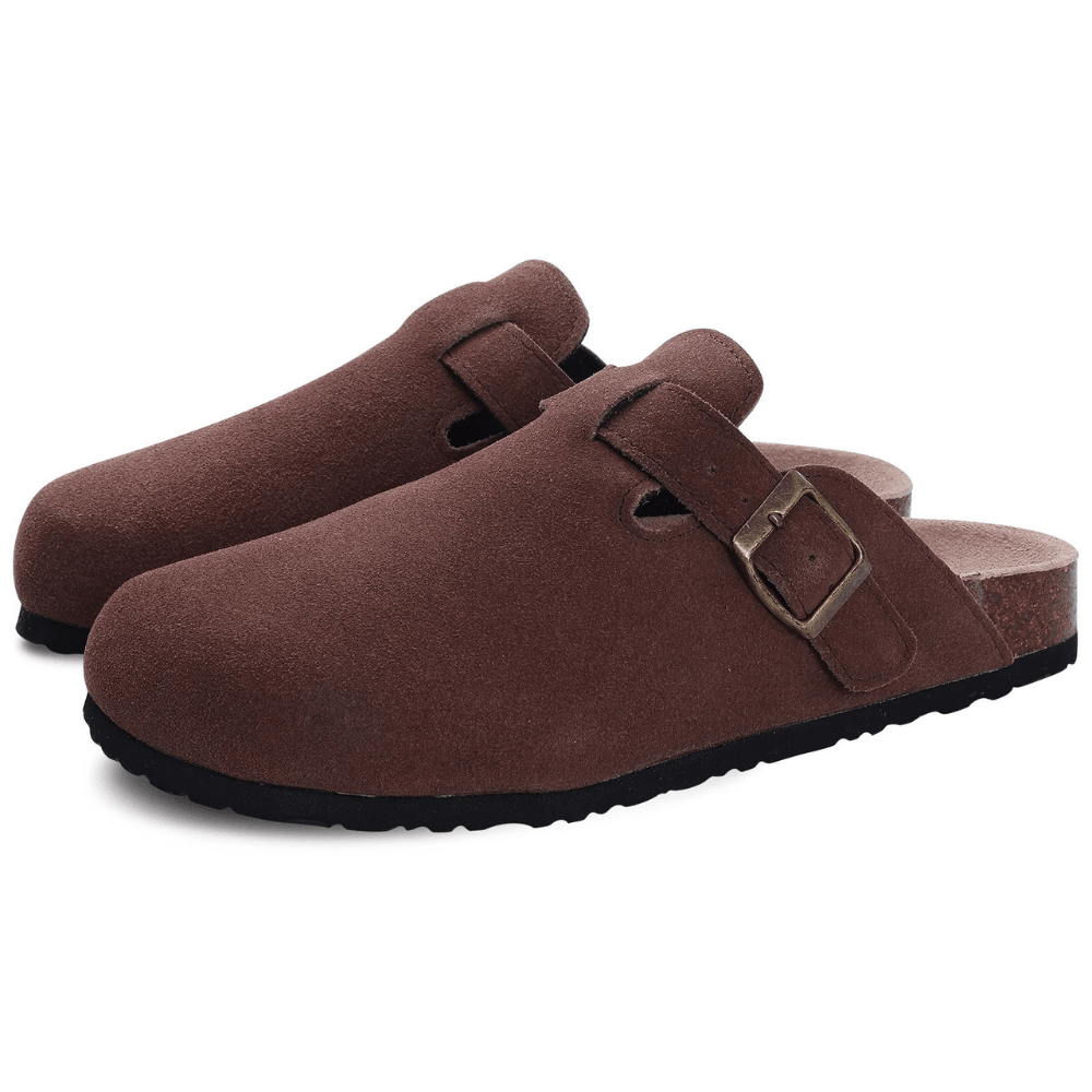 Sandales mule Minerva à boucle réglable