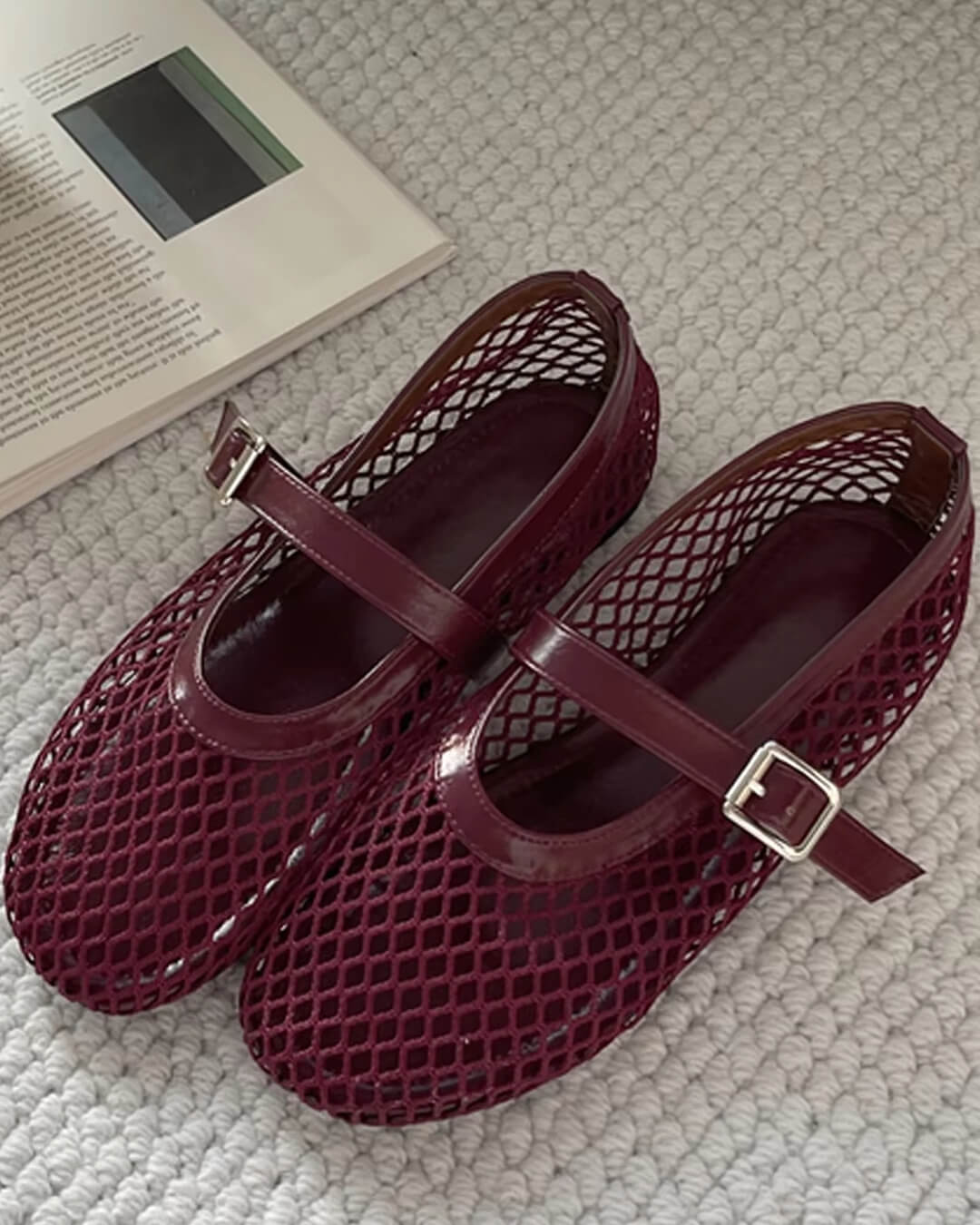 Ballerines en maille Margaux