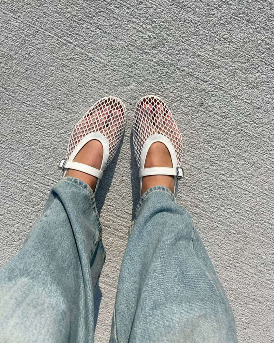 Ballerines en maille Margaux