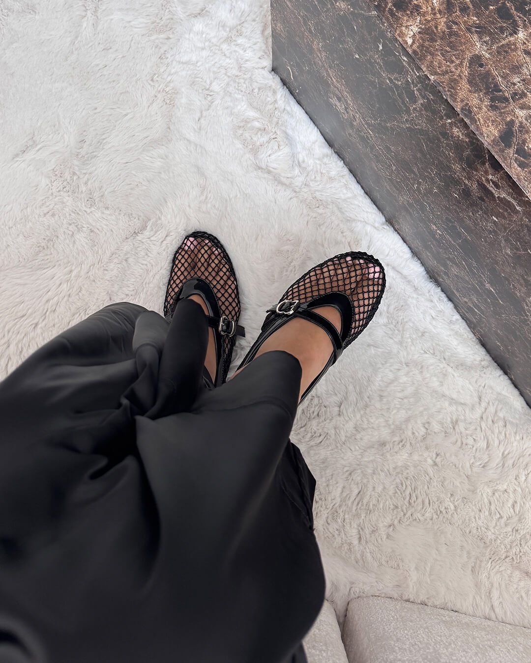 Ballerines en maille Margaux