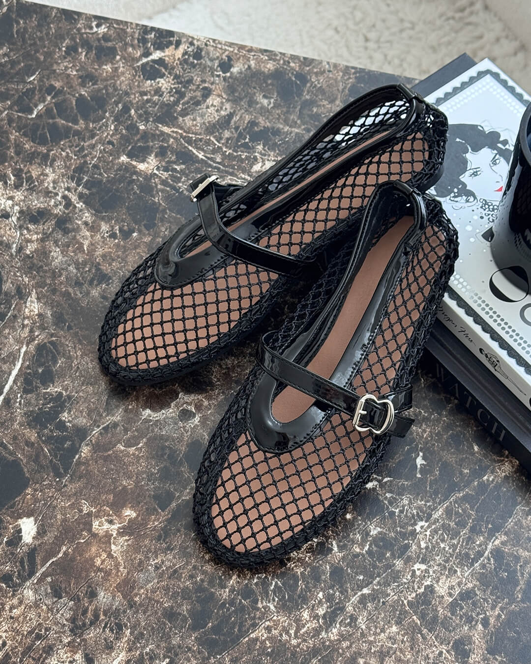 Ballerines en maille Margaux