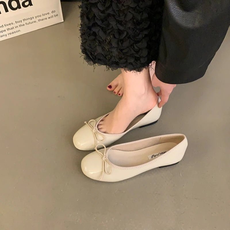 Ballerines Suzette à nœud