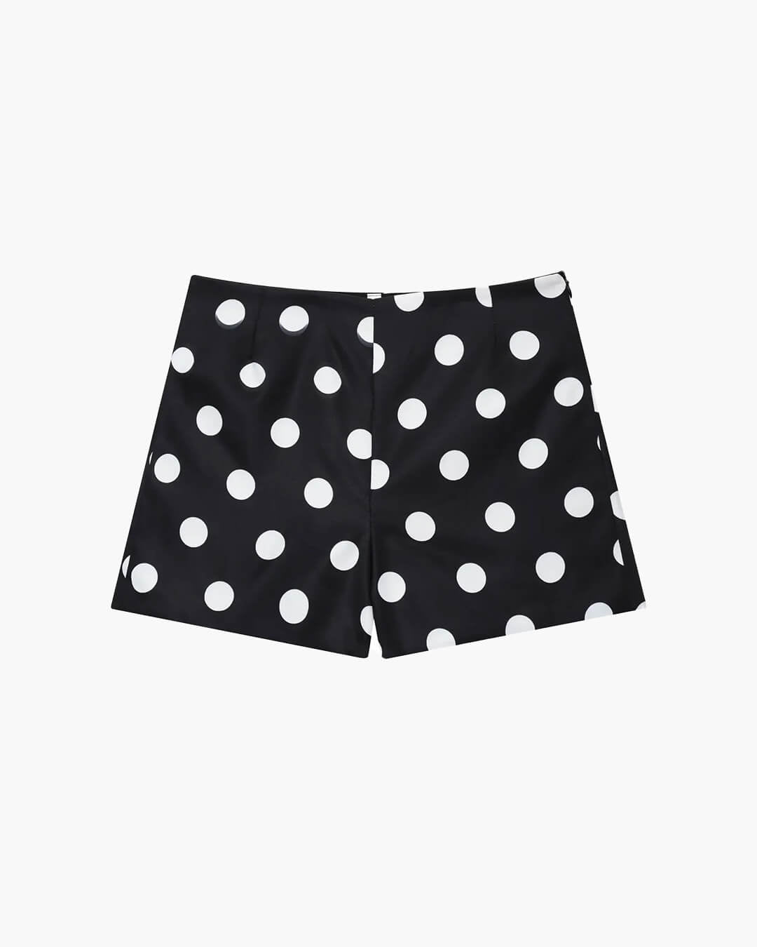 Short mini à pois taille haute Caroline