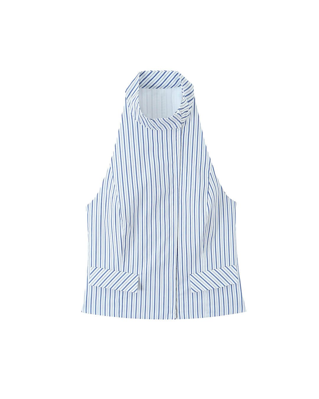 Ensemble Briana avec mini-jupe rayée