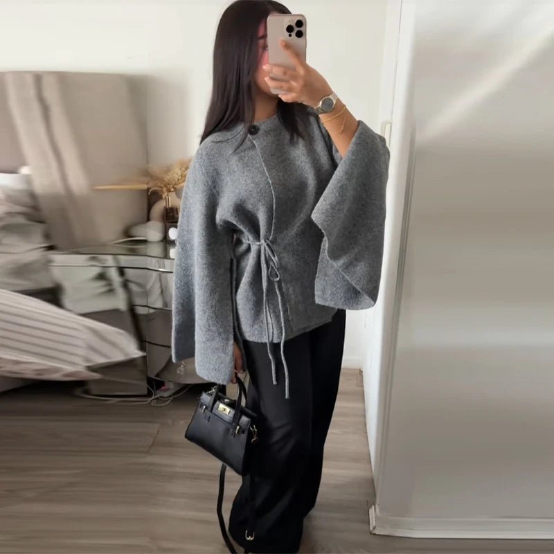 Cardigan Suzette à ouverture et manches chauve-souris
