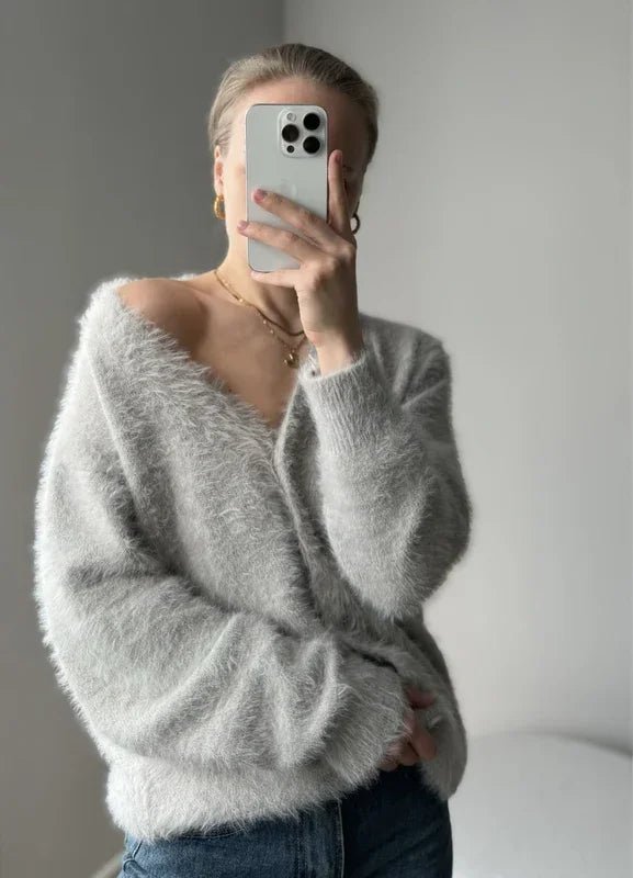 Cardigan douillet en maille Terry