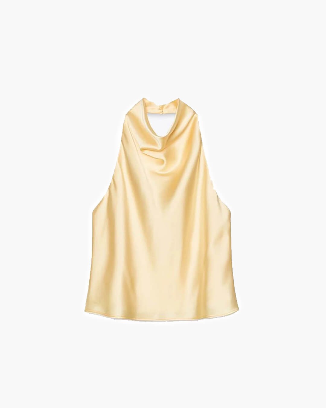 Top dos nu en satin Anastasia