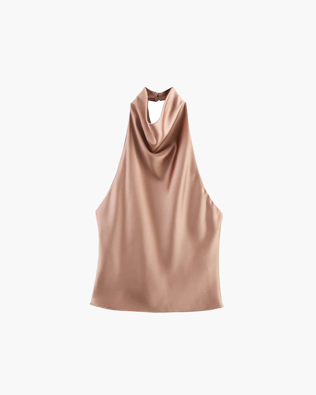 Top dos nu en satin Anastasia