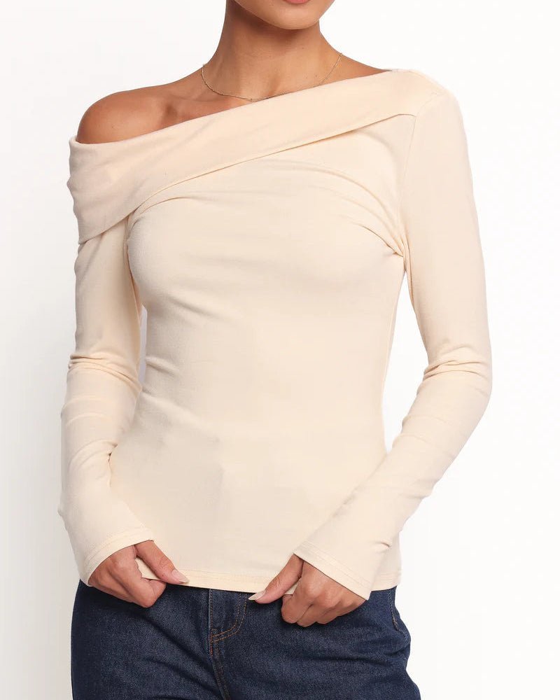Top asymétrique à une épaule Glenda