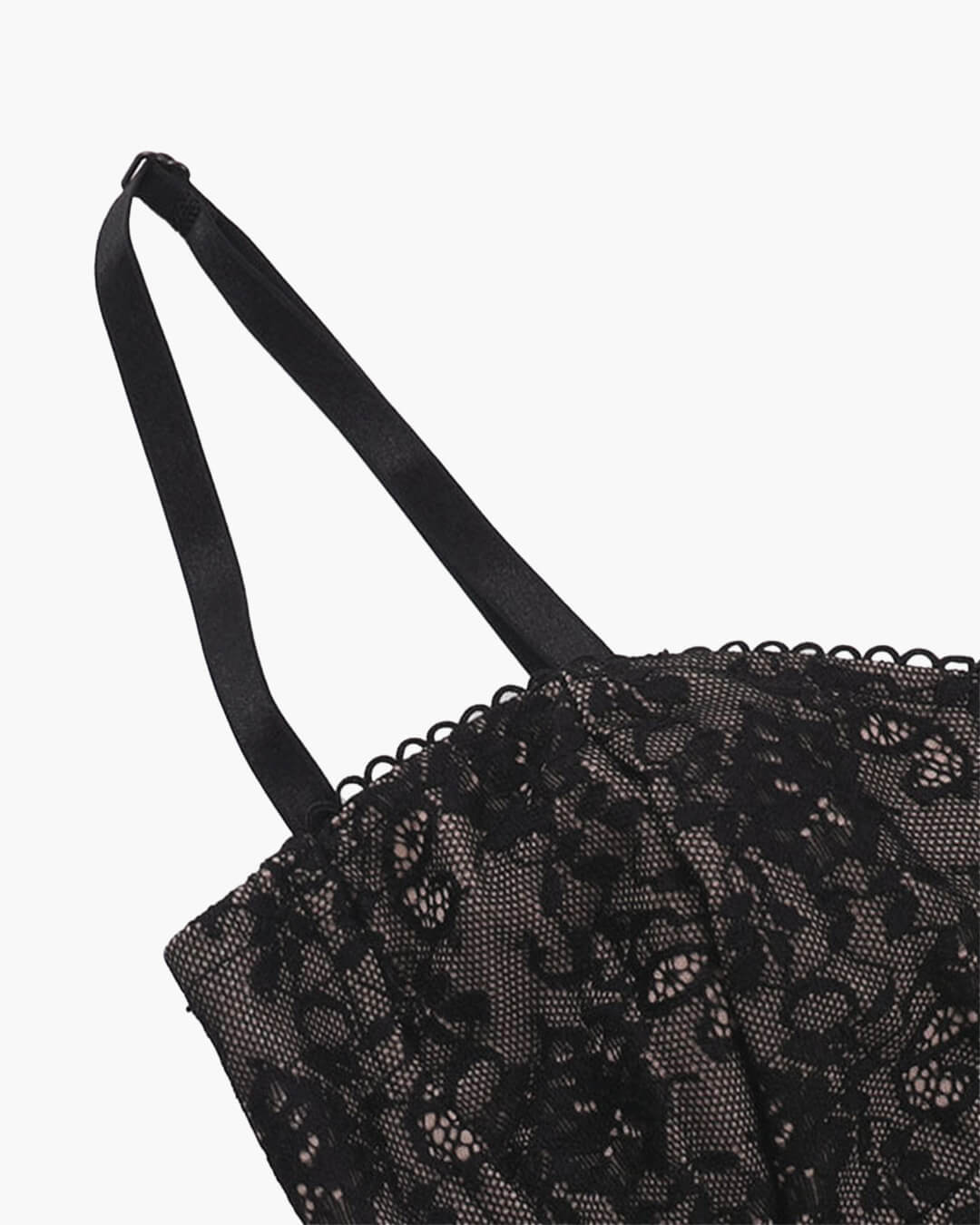 Top Iza corset en dentelle à bretelles