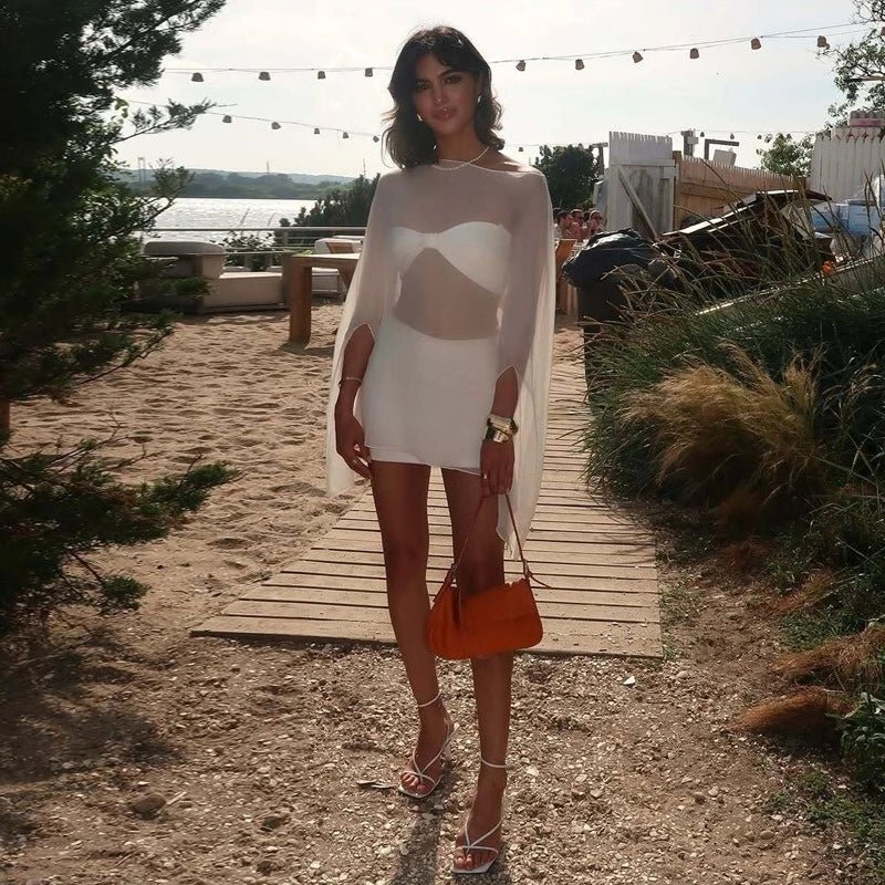 Blouse ample couvre-maillot Samantha