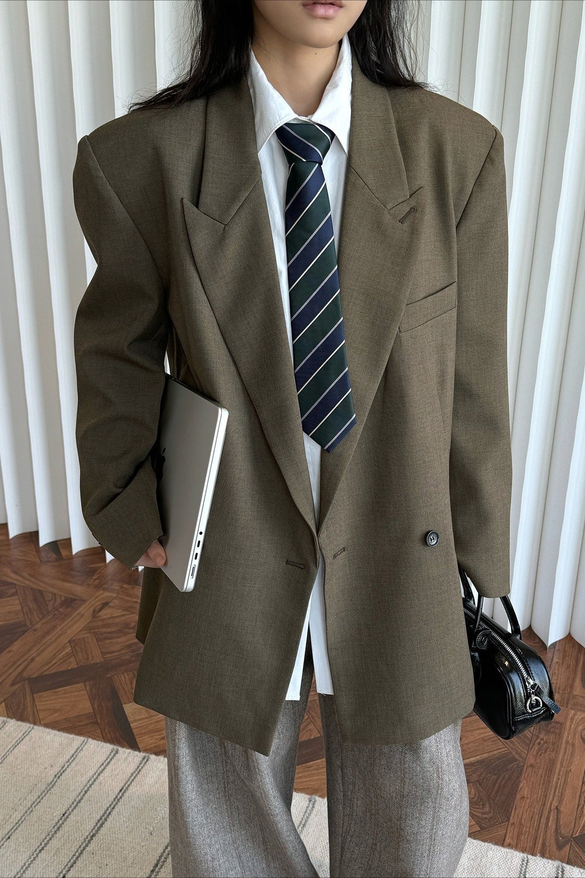 Blazer Akira à épaules structurées