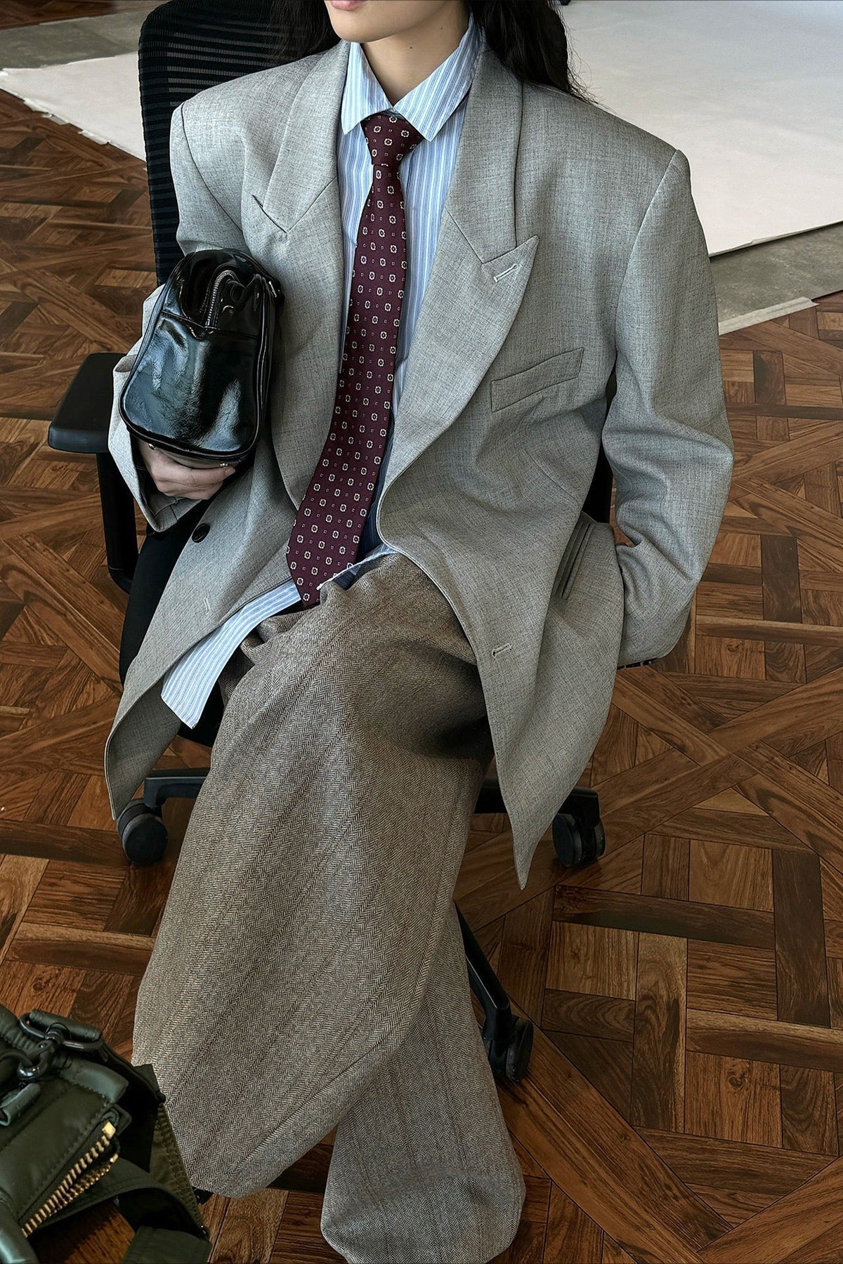 Blazer Akira à épaules structurées