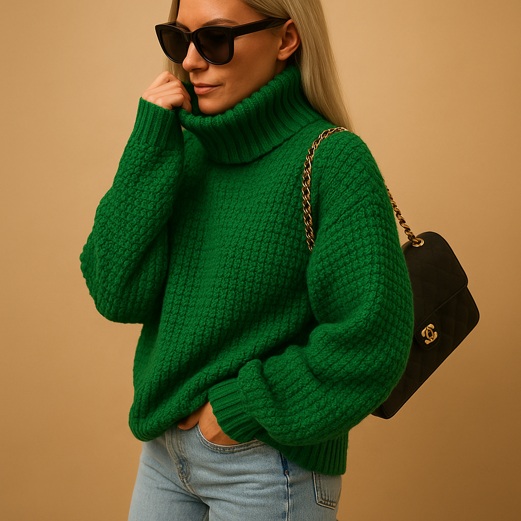 LÉONIE — Pull en Grosse Maille