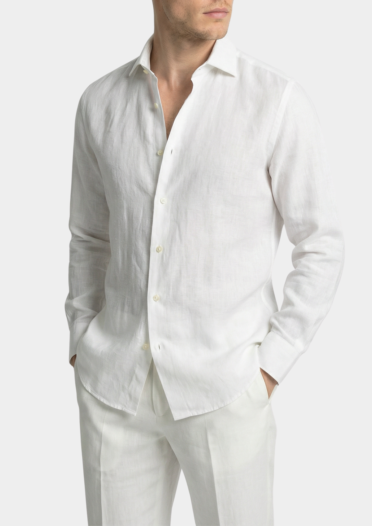 Chemise côtière Portofino blanc
