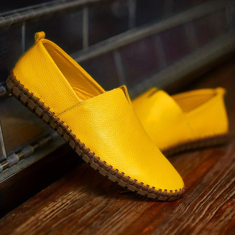 Mocassins en cuir de Luca